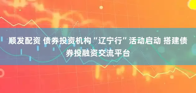 顺发配资 债券投资机构“辽宁行”活动启动 搭建债券投融资交流平台